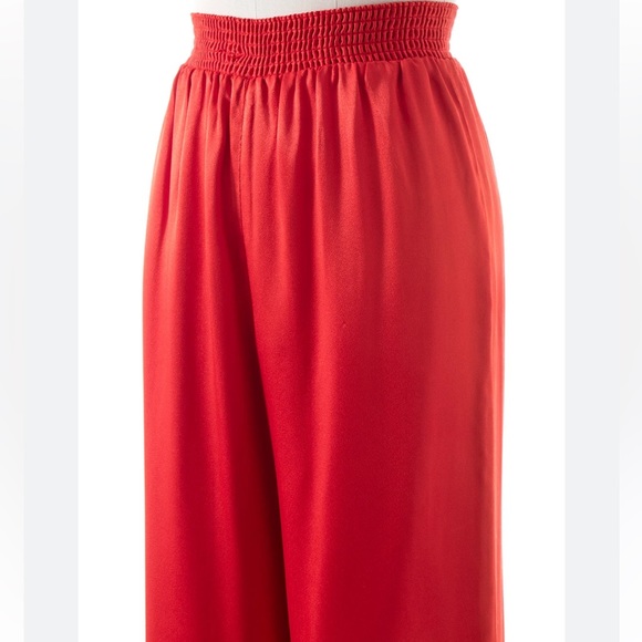 Josephine Chaus Silk Salmon Pants - Picture 5 of 11